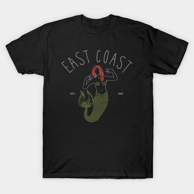 East Coast T-Shirt by Hillary White Rabbit